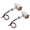 Motorcycle Retro Style Bullet LED Turn Signal Lamp Flashlight Fit