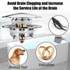 Anlige Bathtub Drain Stopper, Pop Up Tub Stopper and Cover,