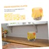 ORFOFE 3pcs Biodegradable Beeswax Food Wraps Reusable Beeswax for Fresh