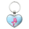 Care Bears: Unlock the Magic Cheer Bear Keychain Heart Love