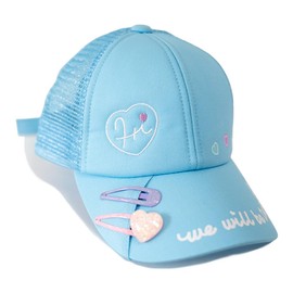 Happybeans Girls Hat, Cap with Hairpin for Kids, Elementary School Students, 20.5 inches (52 cm), Saxophone