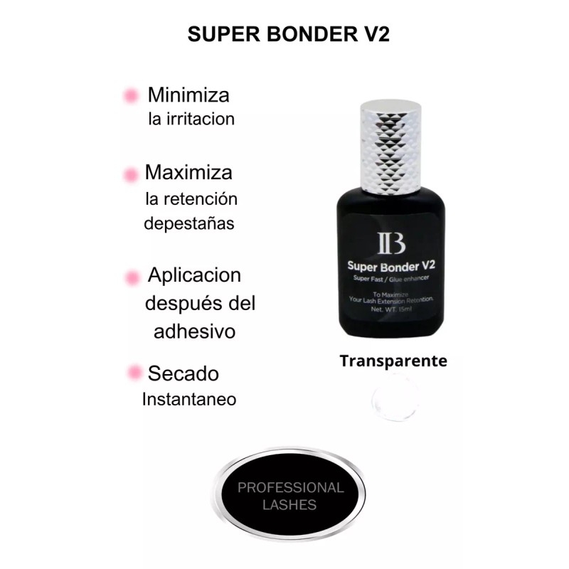IB Sellador Ib Super Bonder V2 Para Extensiones Pestañas Mink