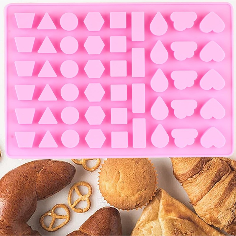 AIBOYA 1Pcs Mini Donut Silicone Candy Molds Doughnut Mold For