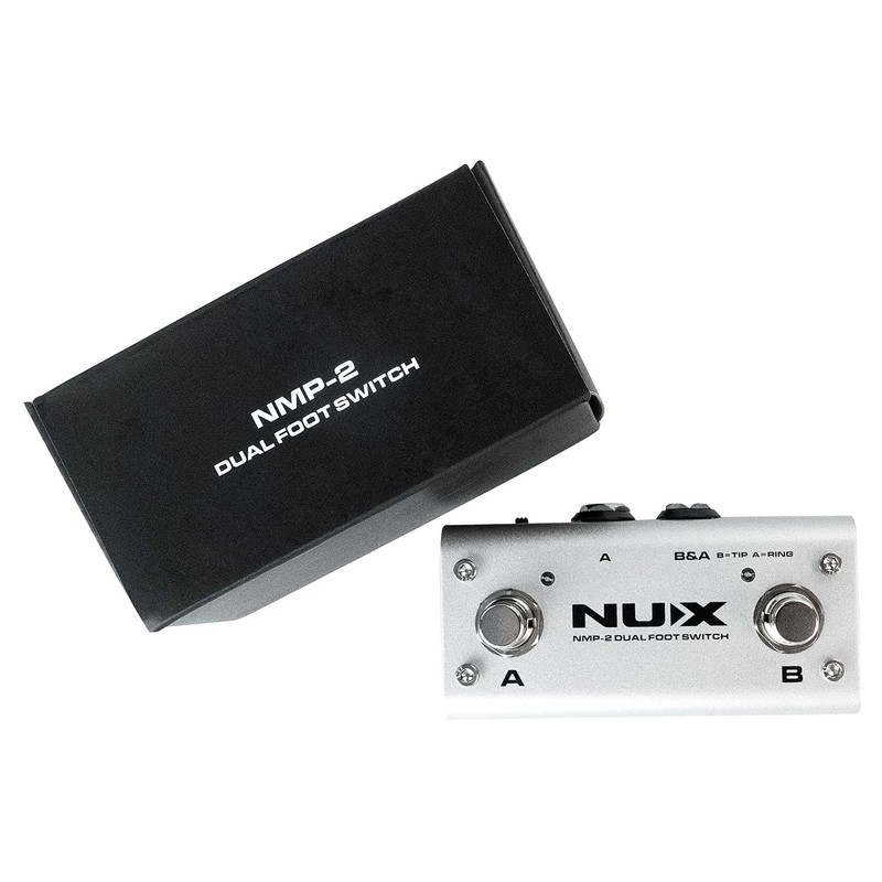 NUX NMP-2 Dual Foot Switch Controller for Guitar Effects &