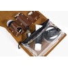 OneBlade Leather Dopp Kit - Brown