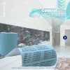 50 Rollos Papel Térmico 80x70 Color Azul Impresora 80mm Color