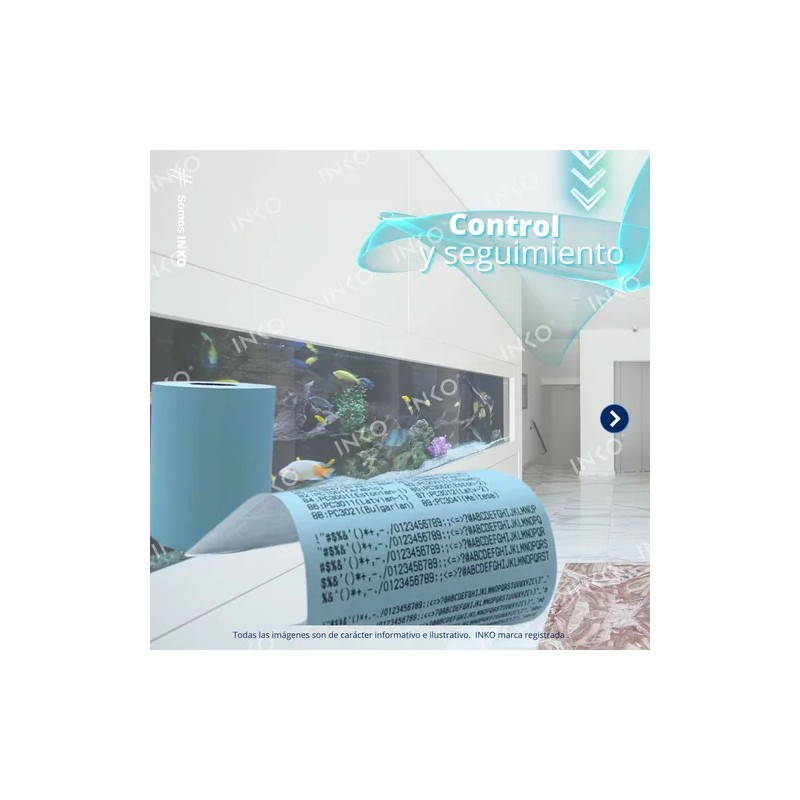 50 Rollos Papel Térmico 80x70 Color Azul Impresora 80mm Color