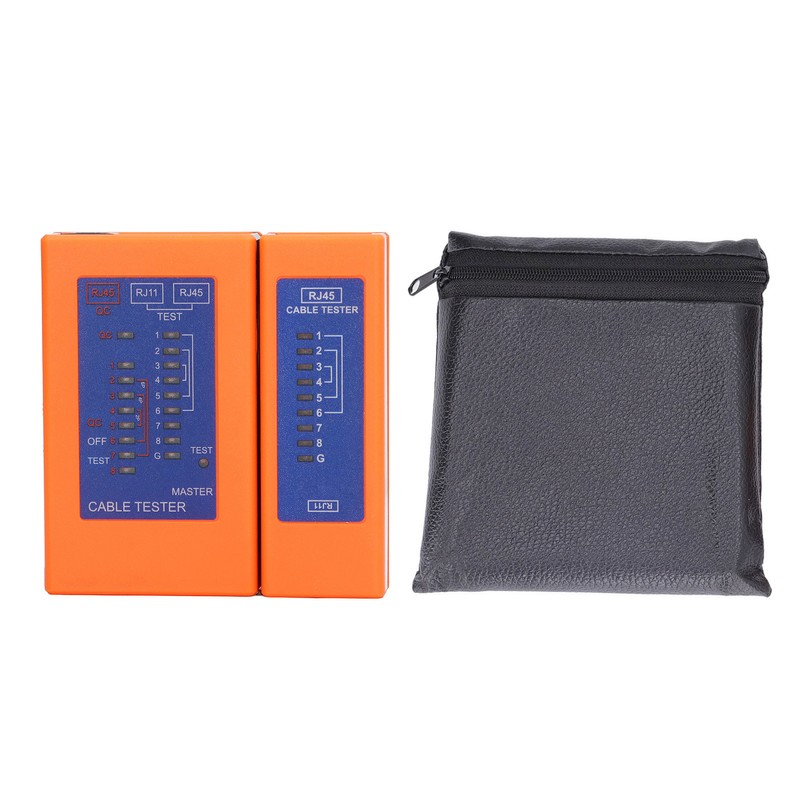 Network Cable Tester Continuity Checking Split Type Multifunctional ABS Cable