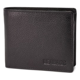 Leabags Springfield genuine buffalo leather wallet in vintage look