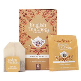 English Tea Shop Organic Ceylon Cinnamon - 20 Tea Bag Sachets, 35 g