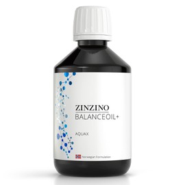 ZINZINO Balanceoil+ Aquax - Omega-6:3 Óptimo, Contribuye Al Funcionamiento Normal Del Cerebro Y Del Sistema Inmunológico, Mantiene Los Niveles De Epa Y Dha - 300 Ml