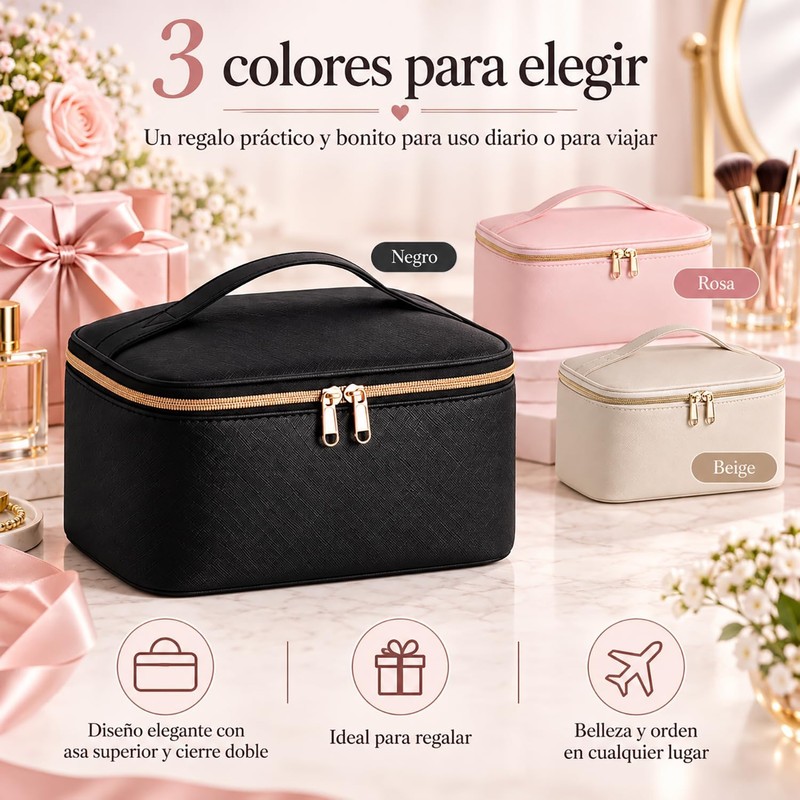 Neceser de Viaje de Gran, Bolsa Cosmetiquera Impermeable