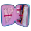 CARTOON School Pencil Case with 3 Zips with Multiple Compartments