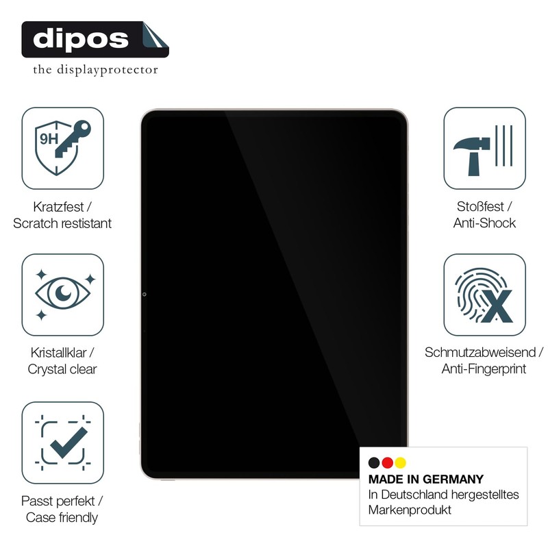 dipos I 2x Screen Protector 9H Clear Compatible with Oppo