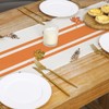 ZCHOMI Hello Fall Pumpkin Leaves Floral Vases Table Runner 13x72