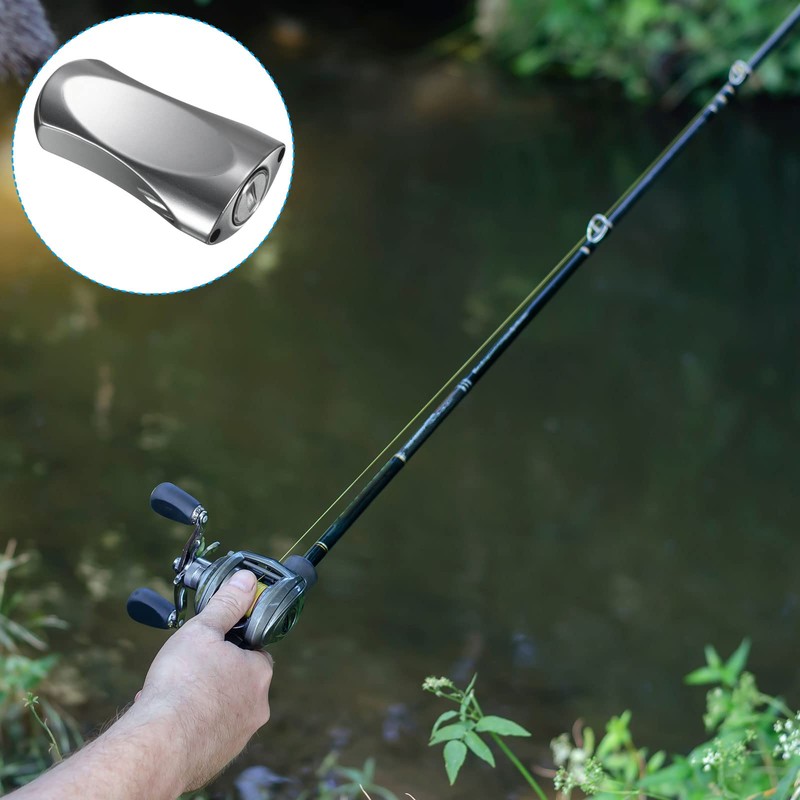 PATIKIL Reel Knob Replacement, Metal Fishing Reel Power Handle Knob