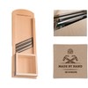 Wooden Cabbage Shredder, Mandoline Slicer for Sauerkraut, Coleslaw. Finger Protection