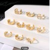 Unbranded Women 10Pc Gold Toned set of Random Adjustable Toe-rings