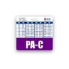 PA-C Badge Buddy Horizontal w/Height & Weight Conversion Charts (Standard,