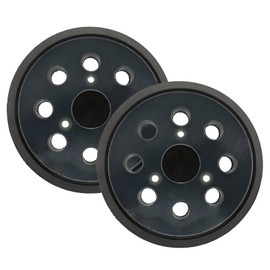 2 Pcs 5 Zoll Schleifpad Ersatzpad, 8 Loch 3 Auge Hook und Loop Schleifpad Ersatzpad als Ersatzteil Stützteller Kletthaftteller für MAKITA BO5031, M9204, BO5041 für DeWalt 151281-08 DW4388