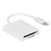 For IOS to Storage/Memory Card Reader 2 in 1 Dual