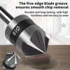 3 Pieces 1/4 Inch Hex Shank, Countersink Drill Bit Hex