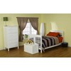 DaVinci Twin/Full Size Bed Conversion Kit (M4799) in White