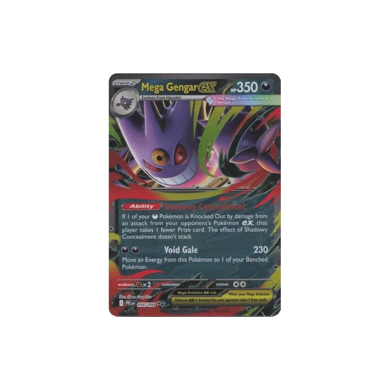 Pokemon - Mega Gengar ex - 056/094 - ME02: Phantasmal