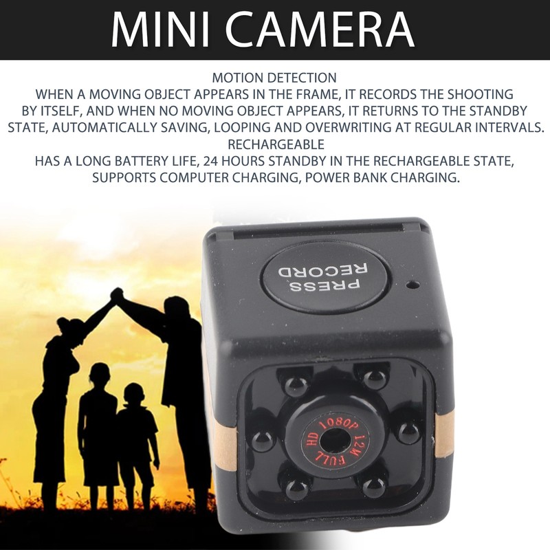 Mini Camera Wireless 1080p HD Camera with Infrared Night Vision