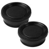 Fotover Camera Body Cap and Lens Rear Cap Cover Replacement