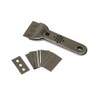 Cleaning Scraper Stainless Steel with 2 Replacement Blades