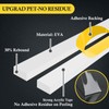 fowong Weather Stripping Door Seal White, Strong Adhesive French Door