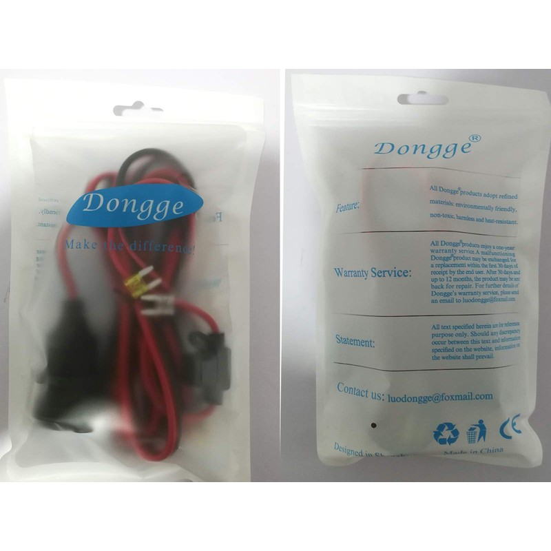 Dongge 12V/24V Expansión de socket Conector de Abrazaderas con batería