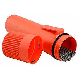 Durable 10 Lbs Welding Rod Storage Container with Secure Twisted Cap