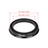 X AUTOHAUX 4pcs Plastic 73.1mm to 56.1mm Car Hub Centric