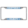 Kentucky WildCats 4 Pc Carpet Floor Mats And Chrome Metal
