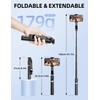 41'' Selfie Stick Tripod, Extendable Portable 4 in 1 Aluminum
