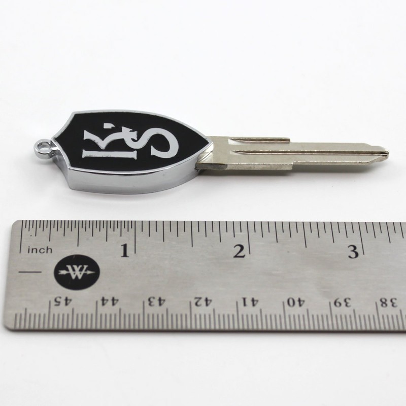 Rotary13B1 Silvia K's Key Blank in Black Enamel for Ignition