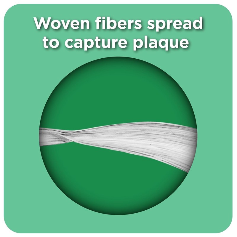 GUM Pro-Weave Woven Dental Floss, Shred Resistant Waxed Floss, Mint