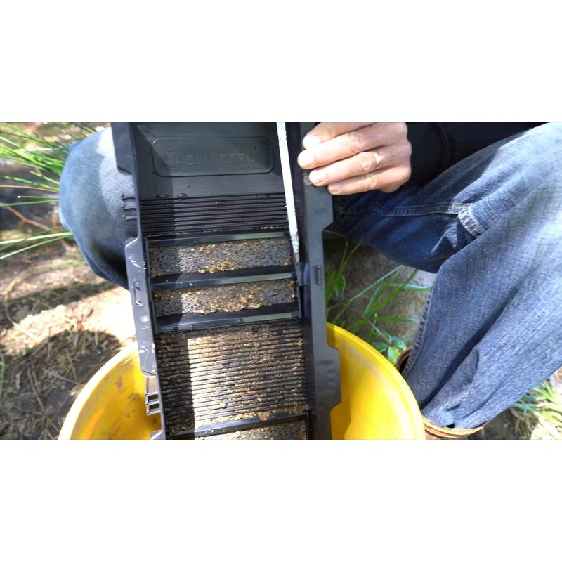 Sluice Fox Portable Expandable Sluice Box for Gold Mining and