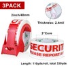BOMEI PACK Security Seal Tape, Please Report if Seal is