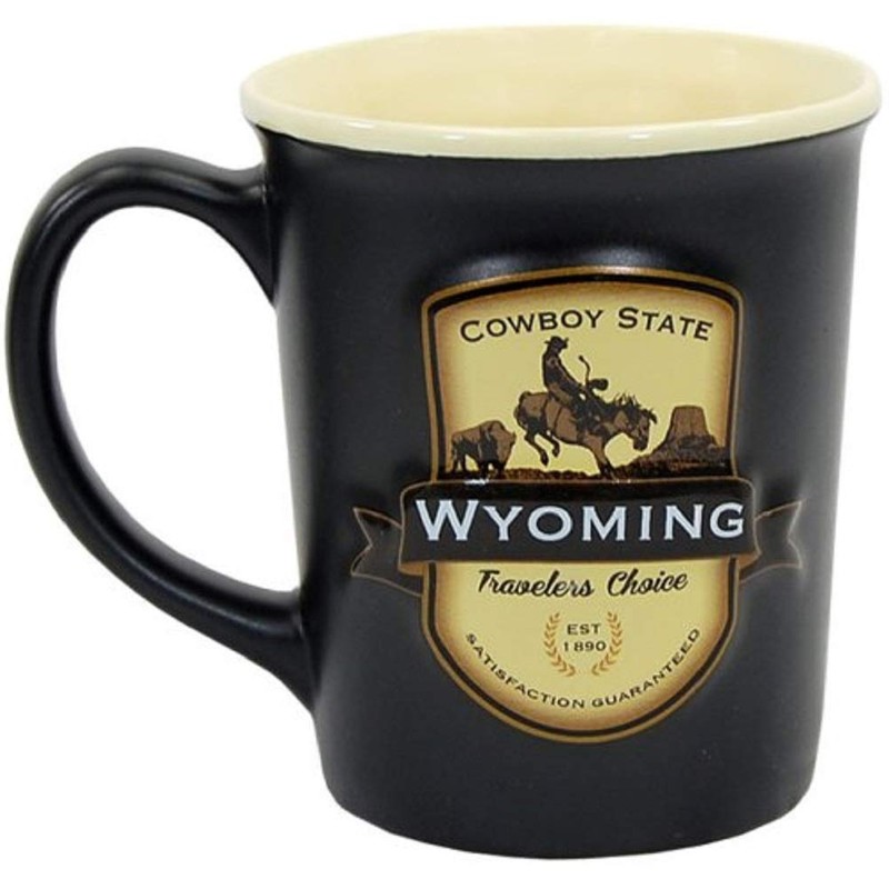 Americaware SEMWYO01 Wyoming Emblem Mug