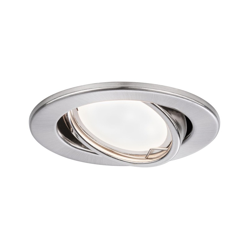 Paulmann 93391 Recessed Light Set of 3 Swivelling Round Dimmable