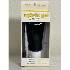 Zach's Wax Spirit Gel  Black Temporary Hair Color Water Based Washes Out Easily