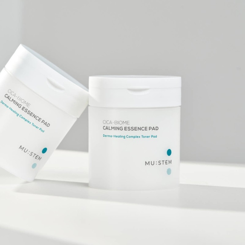 MUSTEM Cica Biome Calming Essence Pads 60 sheets / 뮤스템