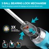DURATECH Ratcheting Screwdriver, 12-in-1 Multi-bit Screw Drivers, Premium S2 Steel,