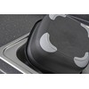 Addis Soft touch Washing Up Bowl, Black/Grey, 9L, 516437