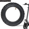 Electric Scooter Tire, 10 Inch 10X3.0 Off-Road Inner Outer Tire,