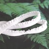 sempiterno Extra Narrow Ruffle Lace, Elastic Lace, Length 32.8 ft