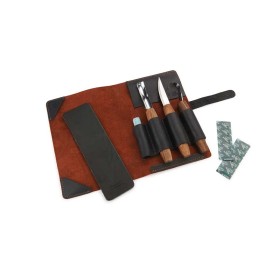 BeaverCraft Premium Spoon Carving Set with Walnut Handles